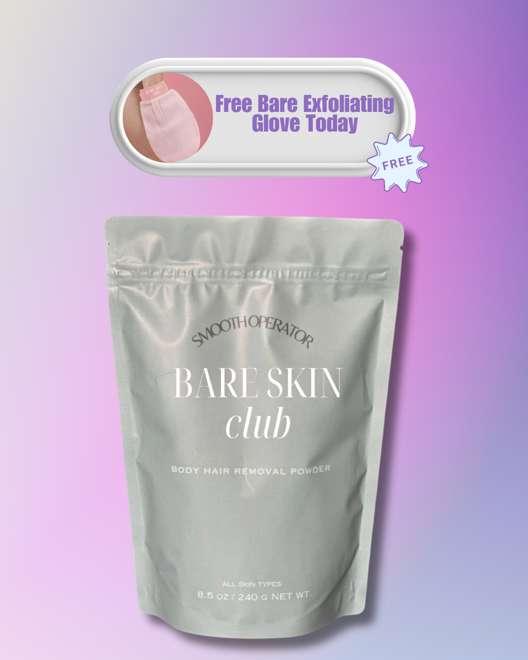 Bare Skin Powder Hair Removal